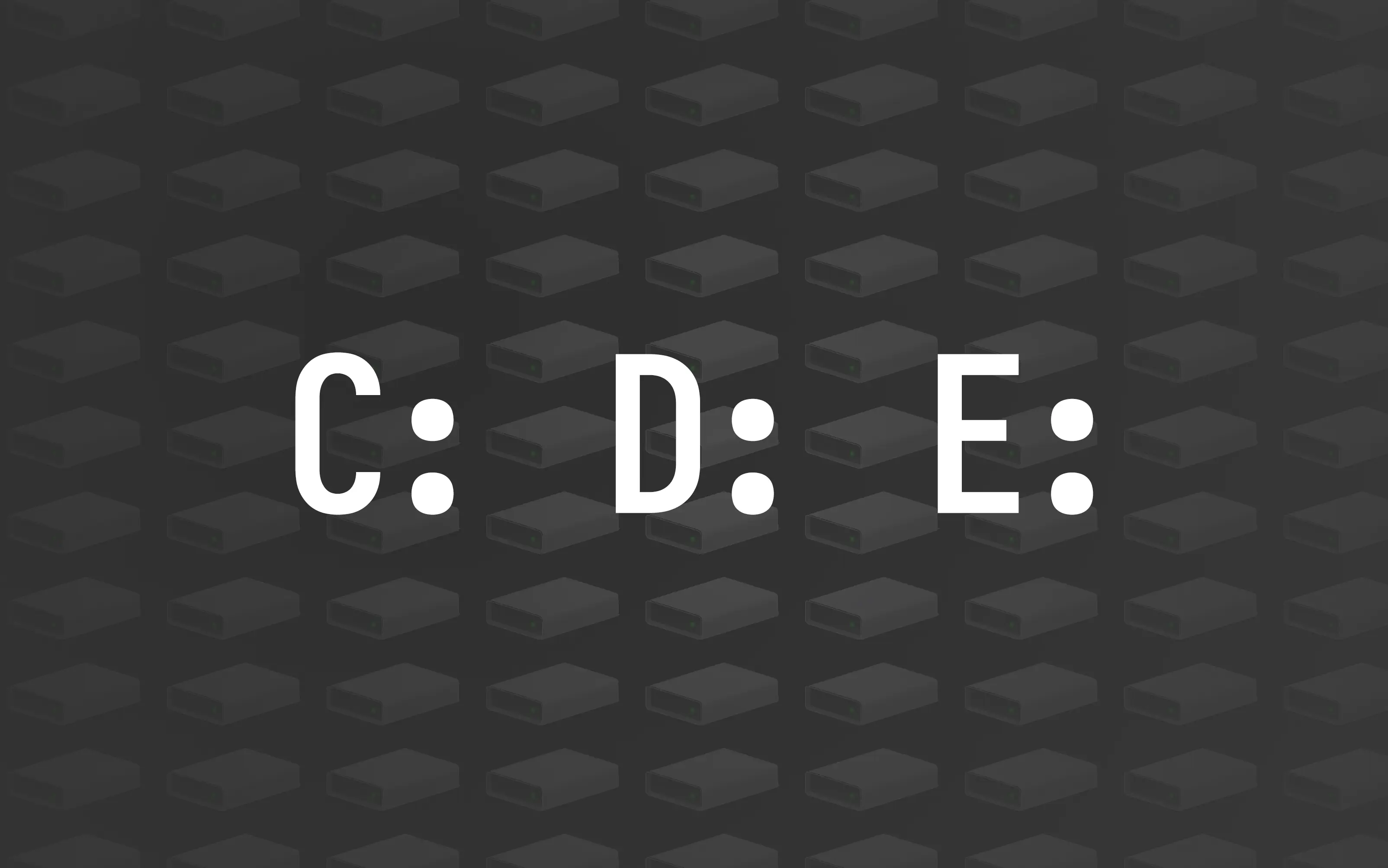 PECMD盘符理顺资料